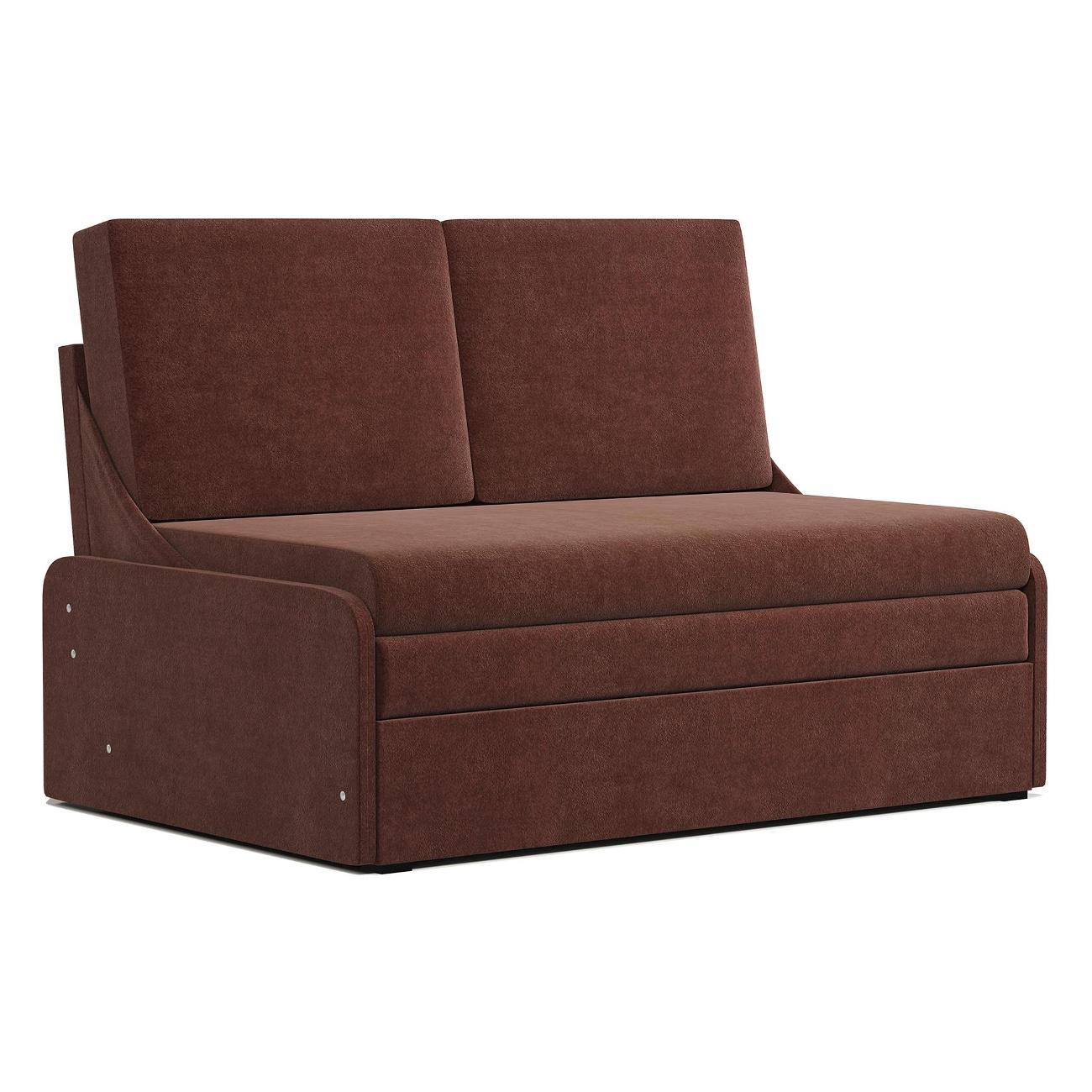 Диван Шарм-Дизайн Уют-2 прямой раскладной велюр Дрим шоколад