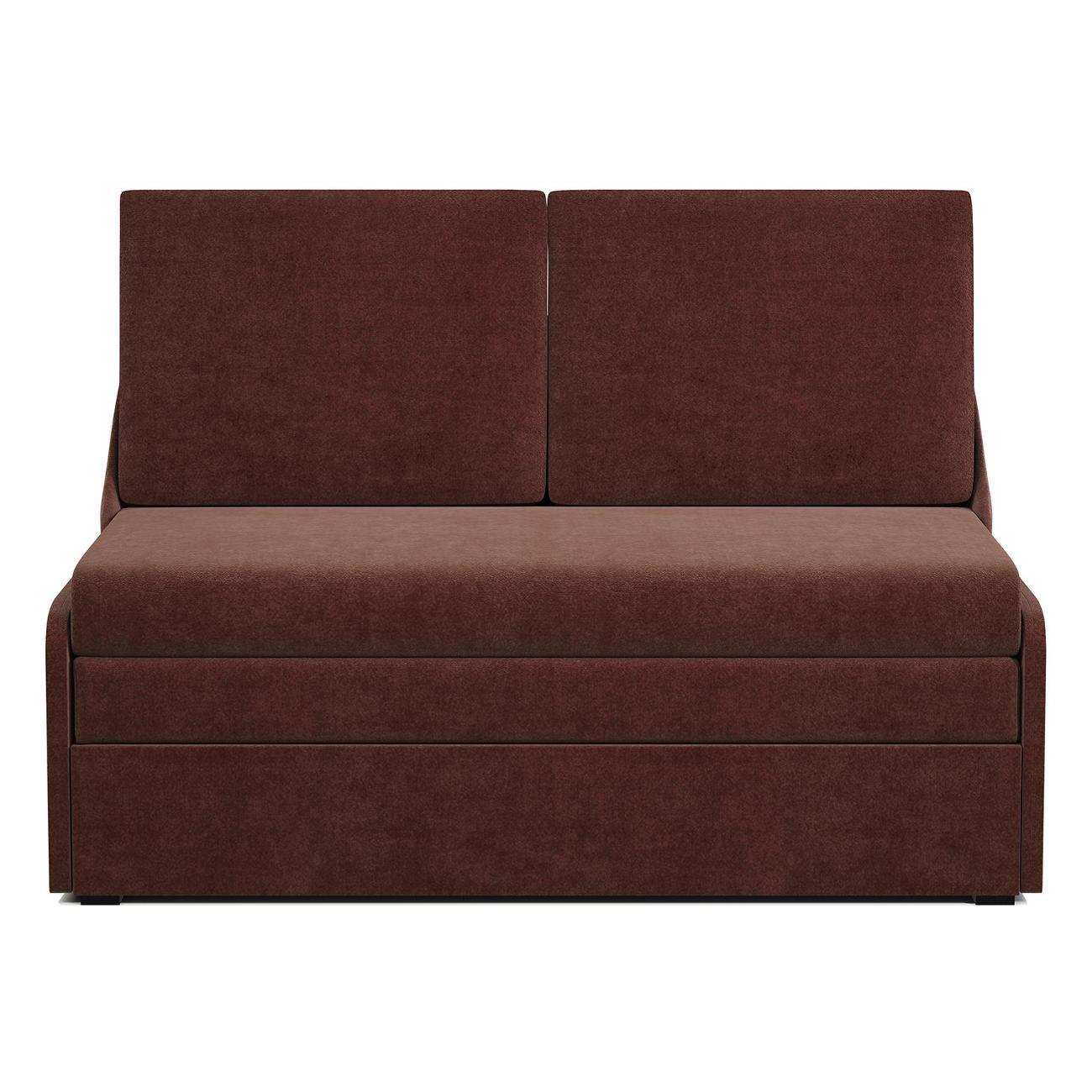 Диван Шарм-Дизайн Уют-2 прямой раскладной велюр Дрим шоколад