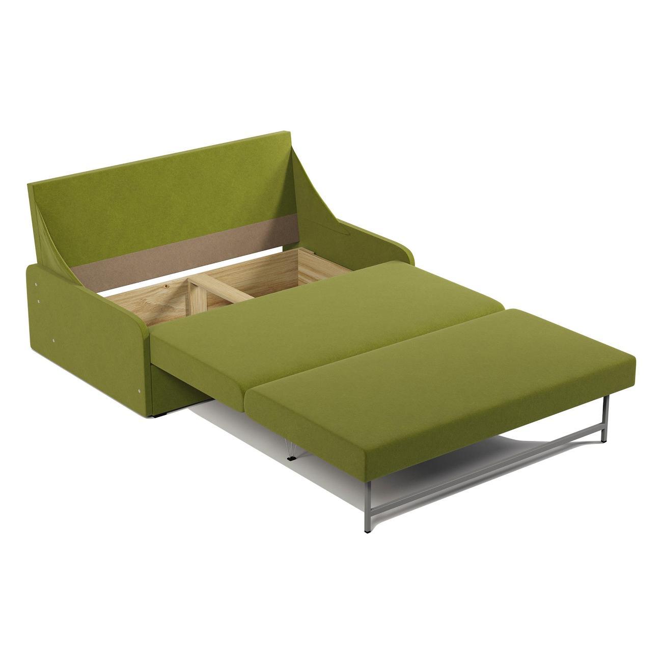 Диван Шарм-Дизайн Уют-2 прямой раскладной велюр Дрим эппл