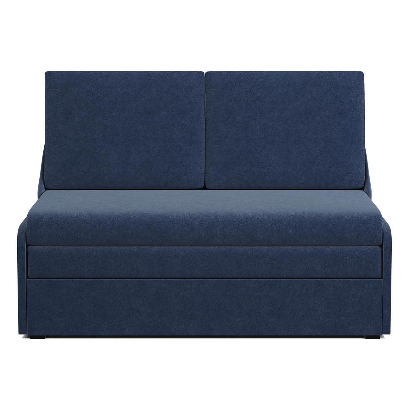 Диван Шарм-Дизайн Уют-2 прямой раскладной велюр Ультра миднайт