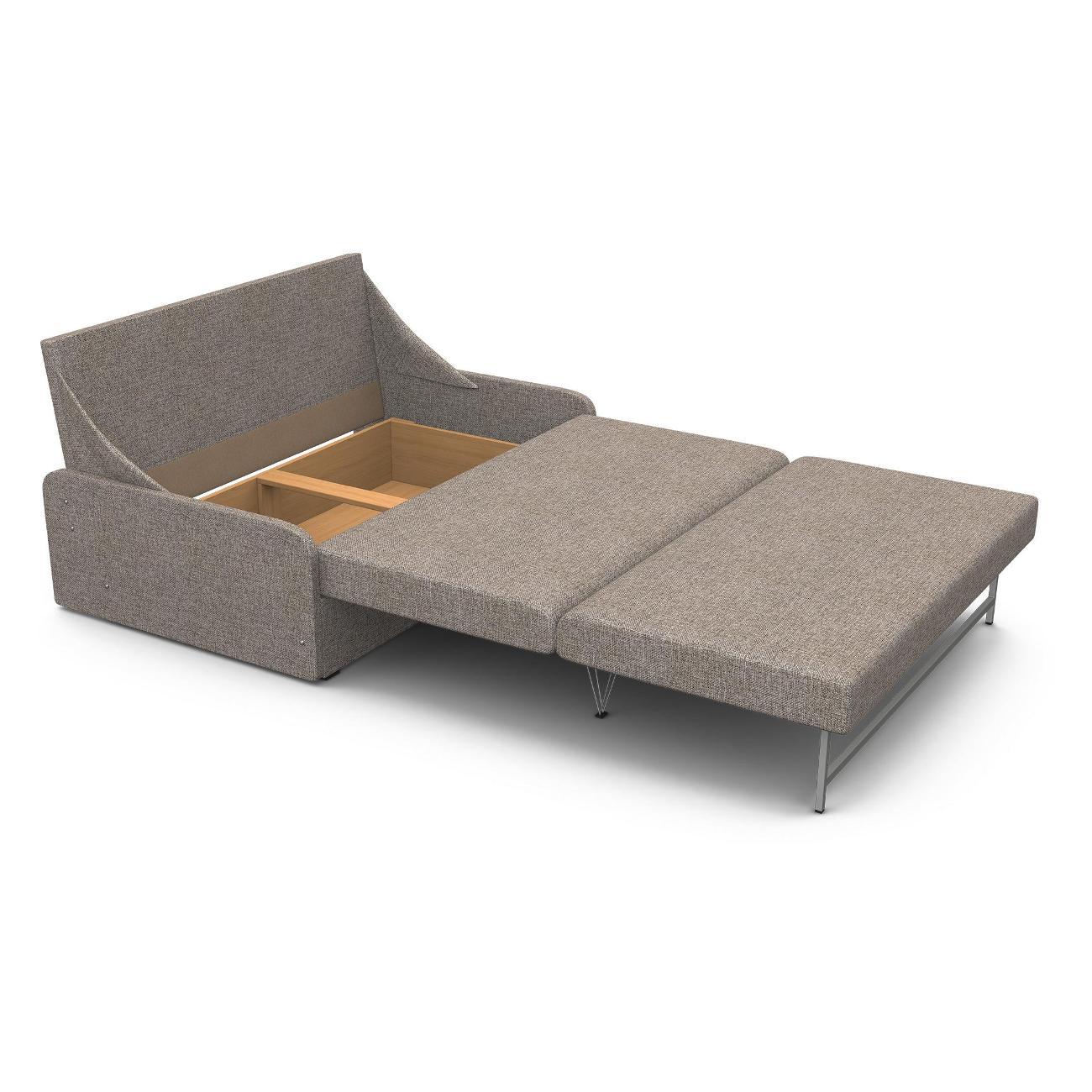 Диван Шарм-Дизайн Уют-2 прямой раскладной рогожка бежевый