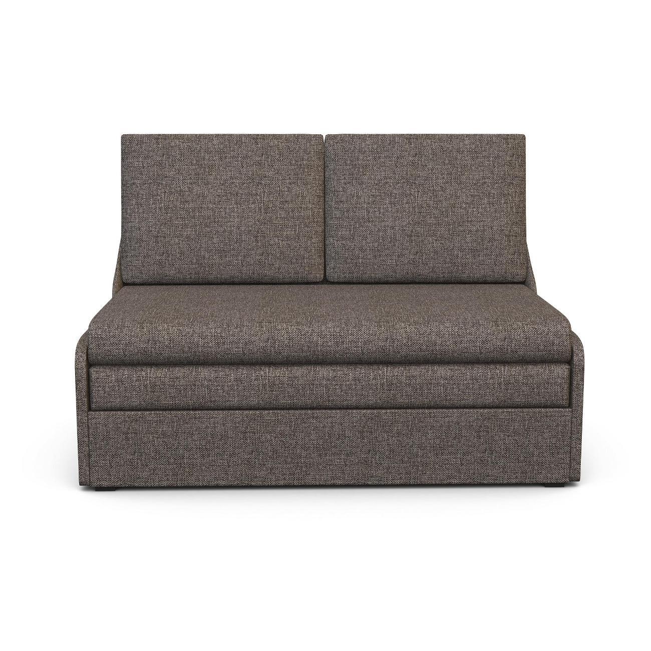 Диван Шарм-Дизайн Уют-2 прямой раскладной рогожка коричневый