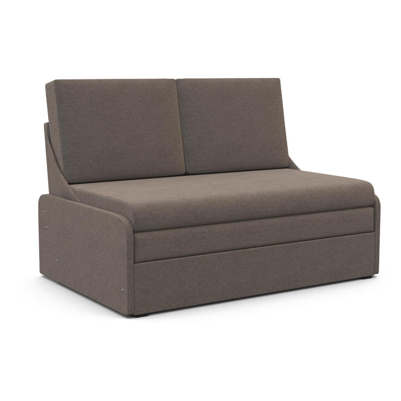 Диван Шарм-Дизайн Уют-2 прямой раскладной серый велюр