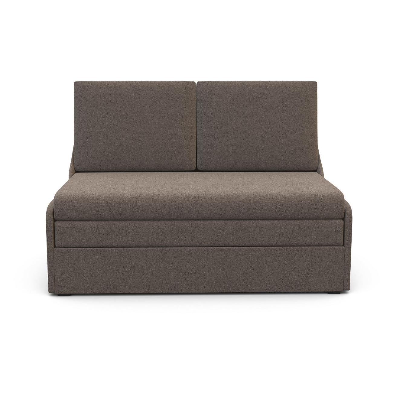 Диван Шарм-Дизайн Уют-2 прямой раскладной серый велюр