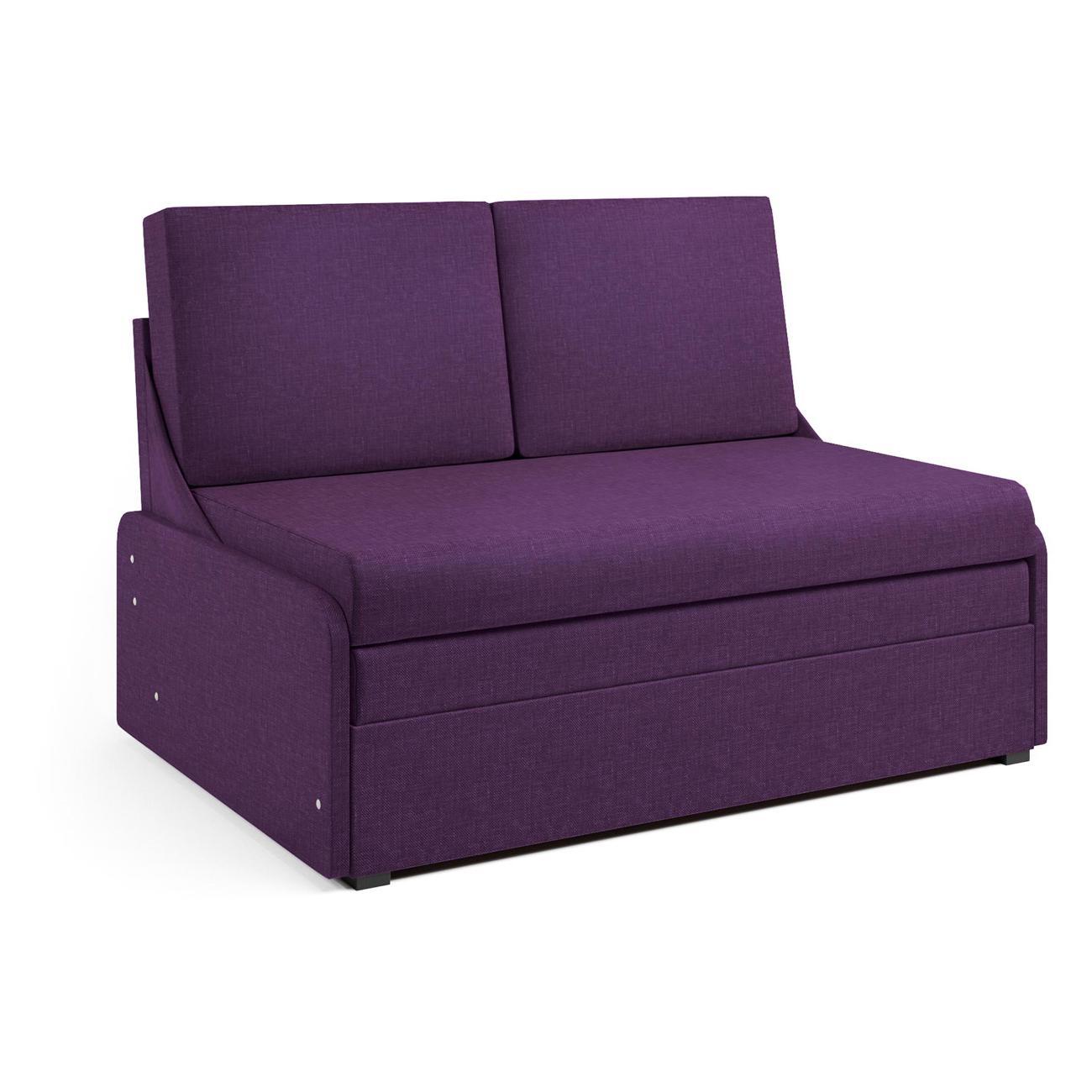 Диван Шарм-Дизайн Уют-2 прямой раскладной фиолетовый
