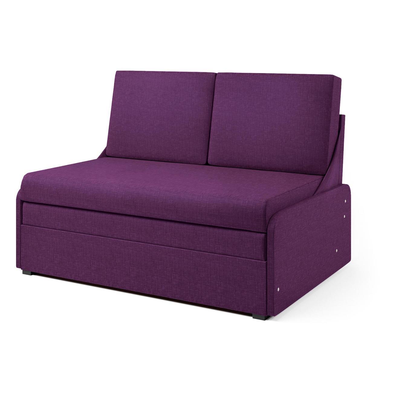 Диван Шарм-Дизайн Уют-2 прямой раскладной фиолетовый