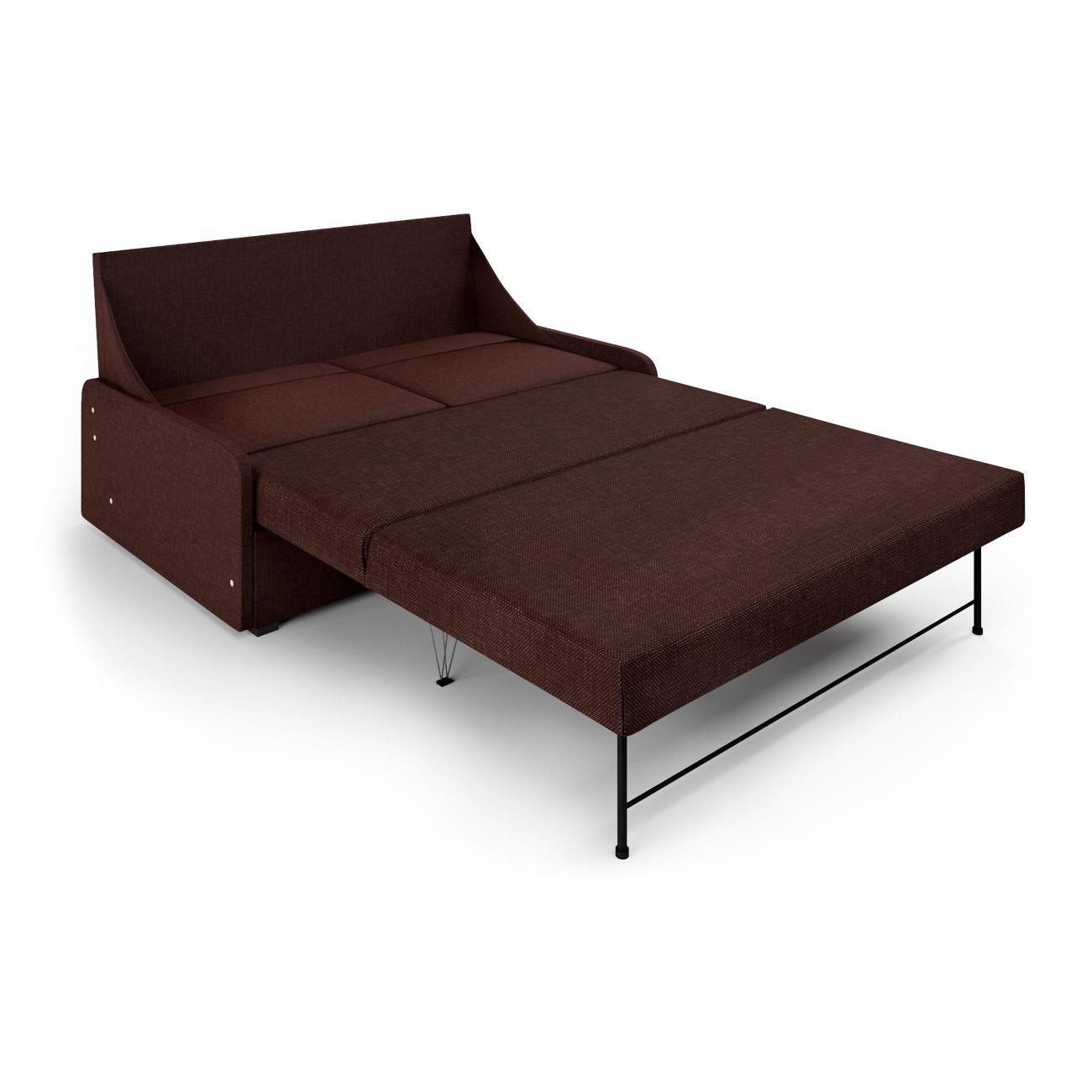 Диван Шарм-Дизайн Уют-2 прямой раскладной шоколад