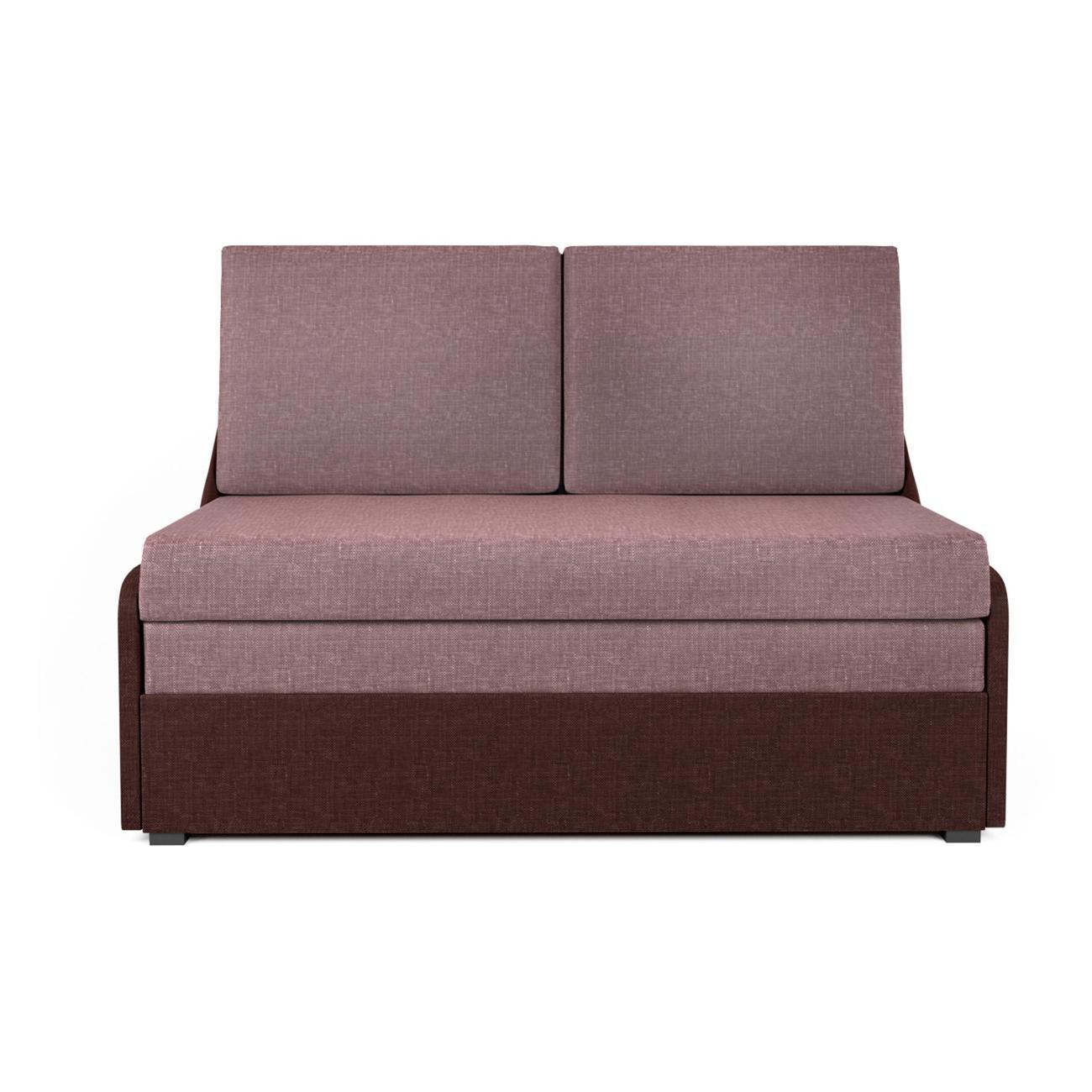 Диван Шарм-Дизайн Уют-2 прямой раскладной шоколад и латте