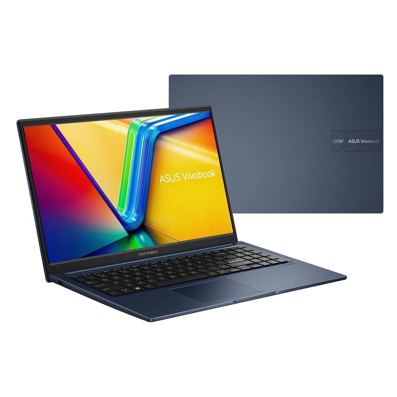 Ноутбук ASUS Vivobook 15 X1504VA-BQ4485 15,6"/Core 5 120U/16Гб/512Гб/noOS/Синий(90NB13Y1-M039Z0)