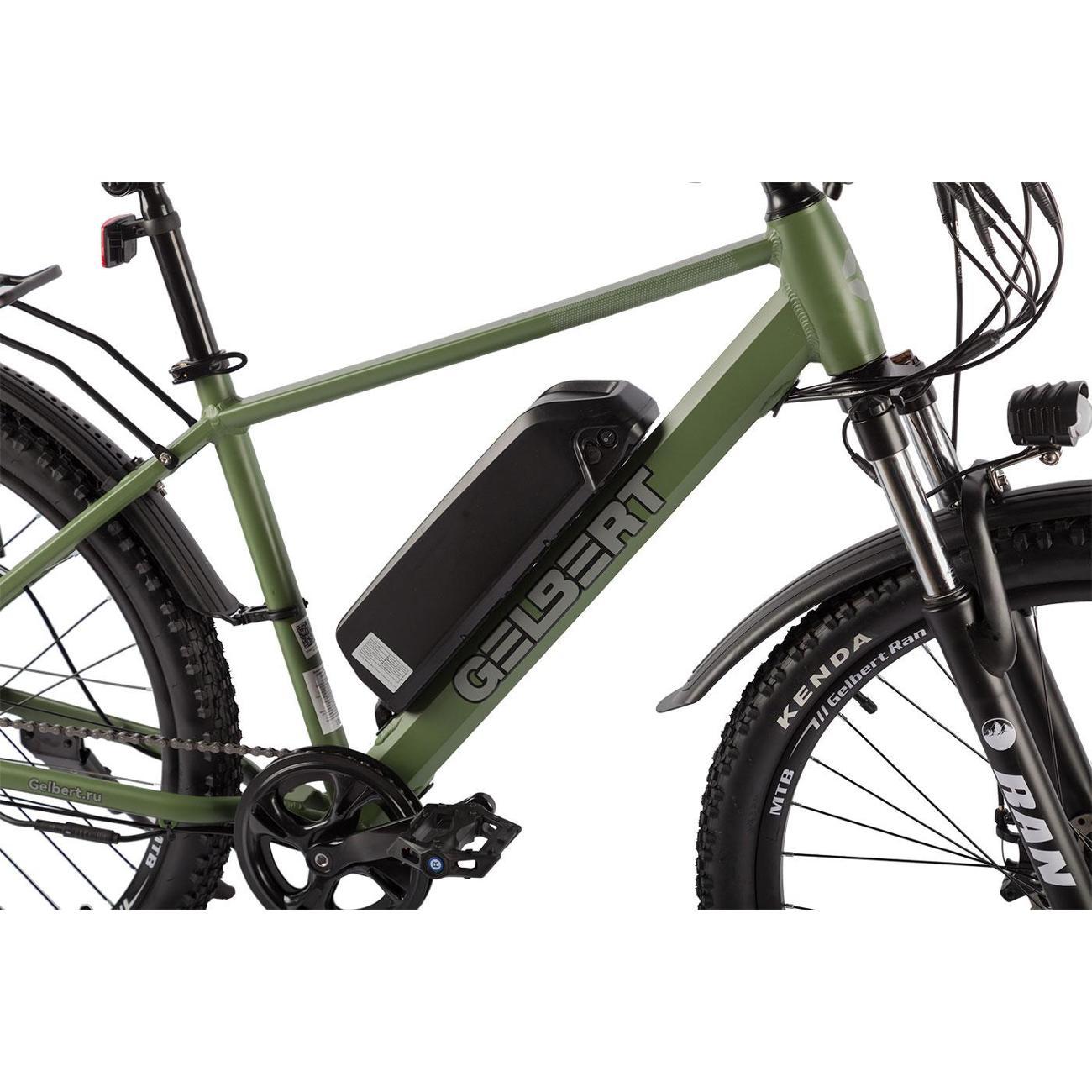 Электровелосипед Gelbert Ran 2 ST Green