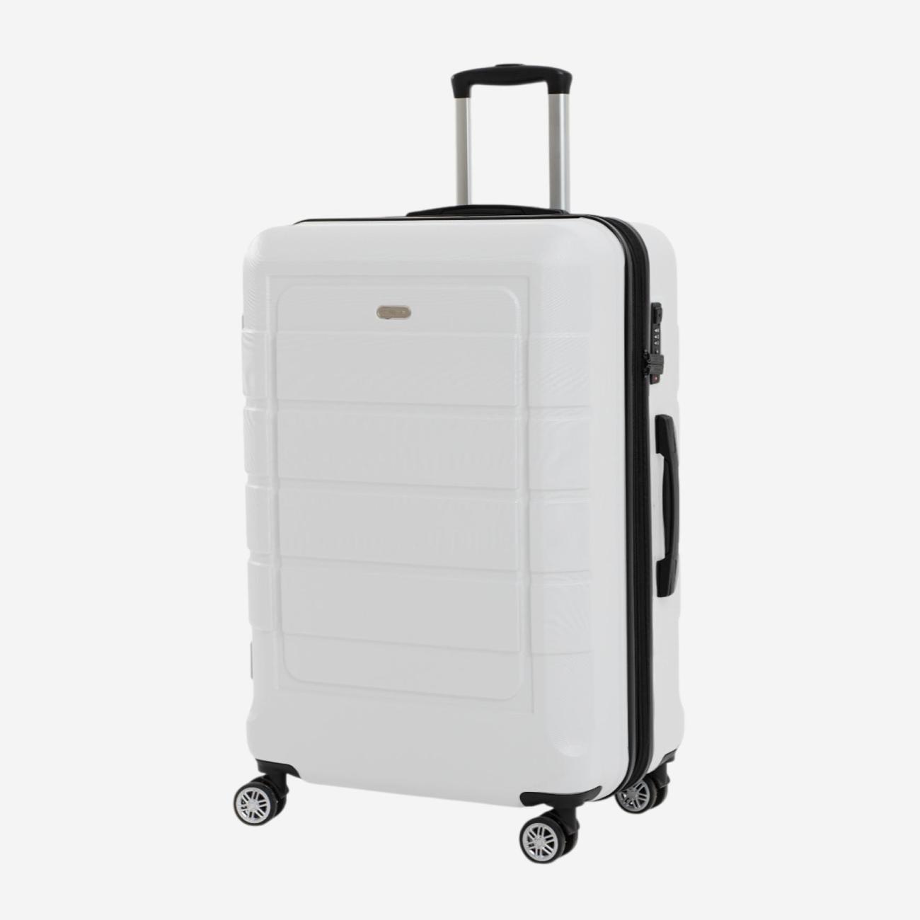 Чемодан FEELWAY на колесах M белый