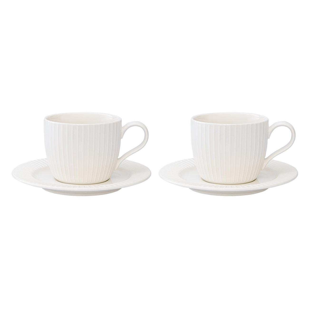 Кружка Liberty Jones чайных пар Soft Ripples, Dual Glazing, 250 мл, 2 шт.