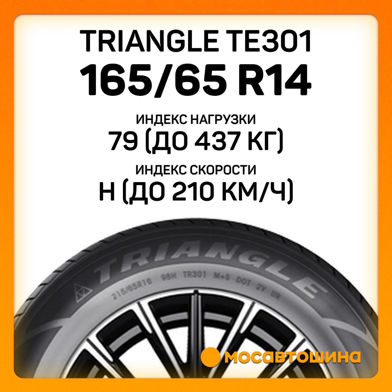 Шина автомобильная TRIANGLE TE301 165/65 R14 79H