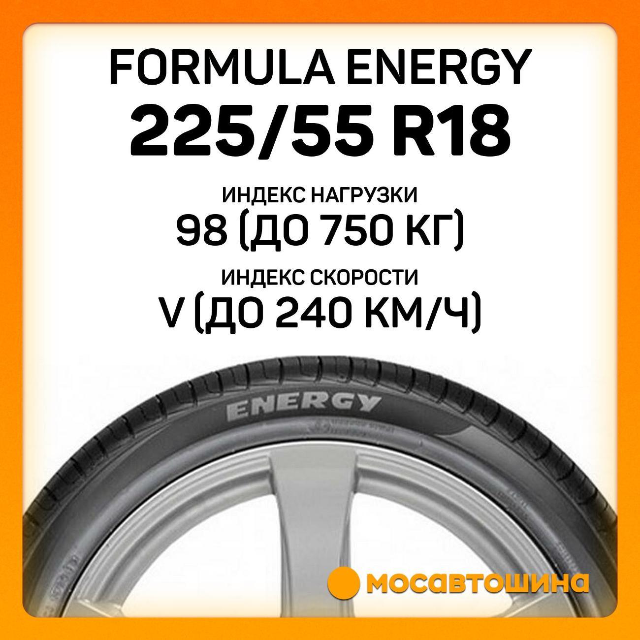 Шина автомобильная Formula Energy 225/55 R18 98V