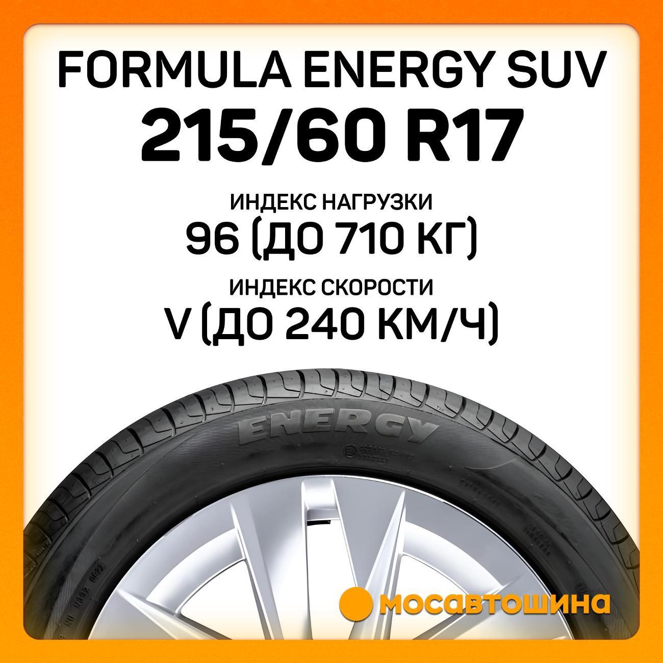 Шина автомобильная Formula Energy SUV 215/60 R17 96V