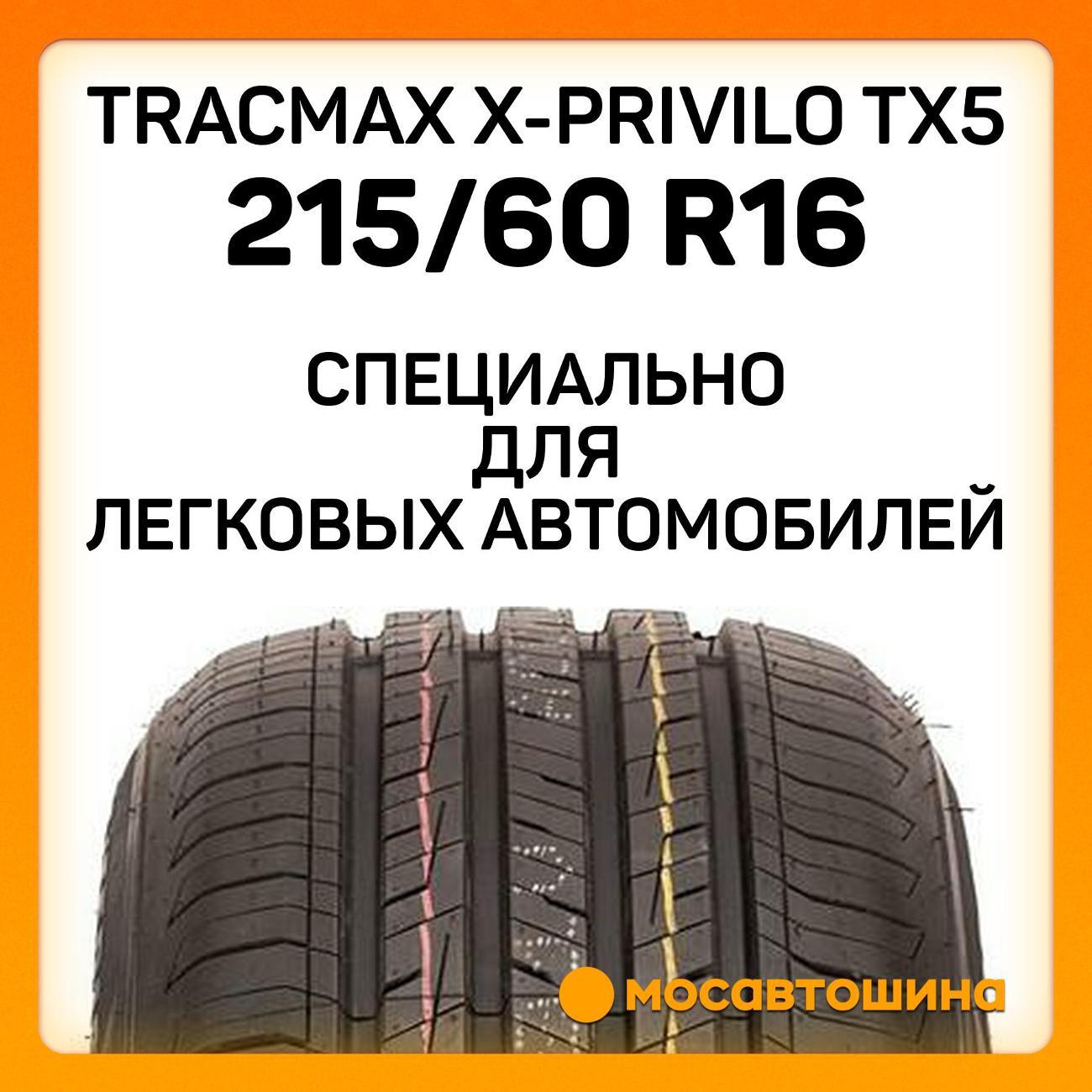 Шина автомобильная Tracmax X-Privilo TX5 215/60 R16 95V