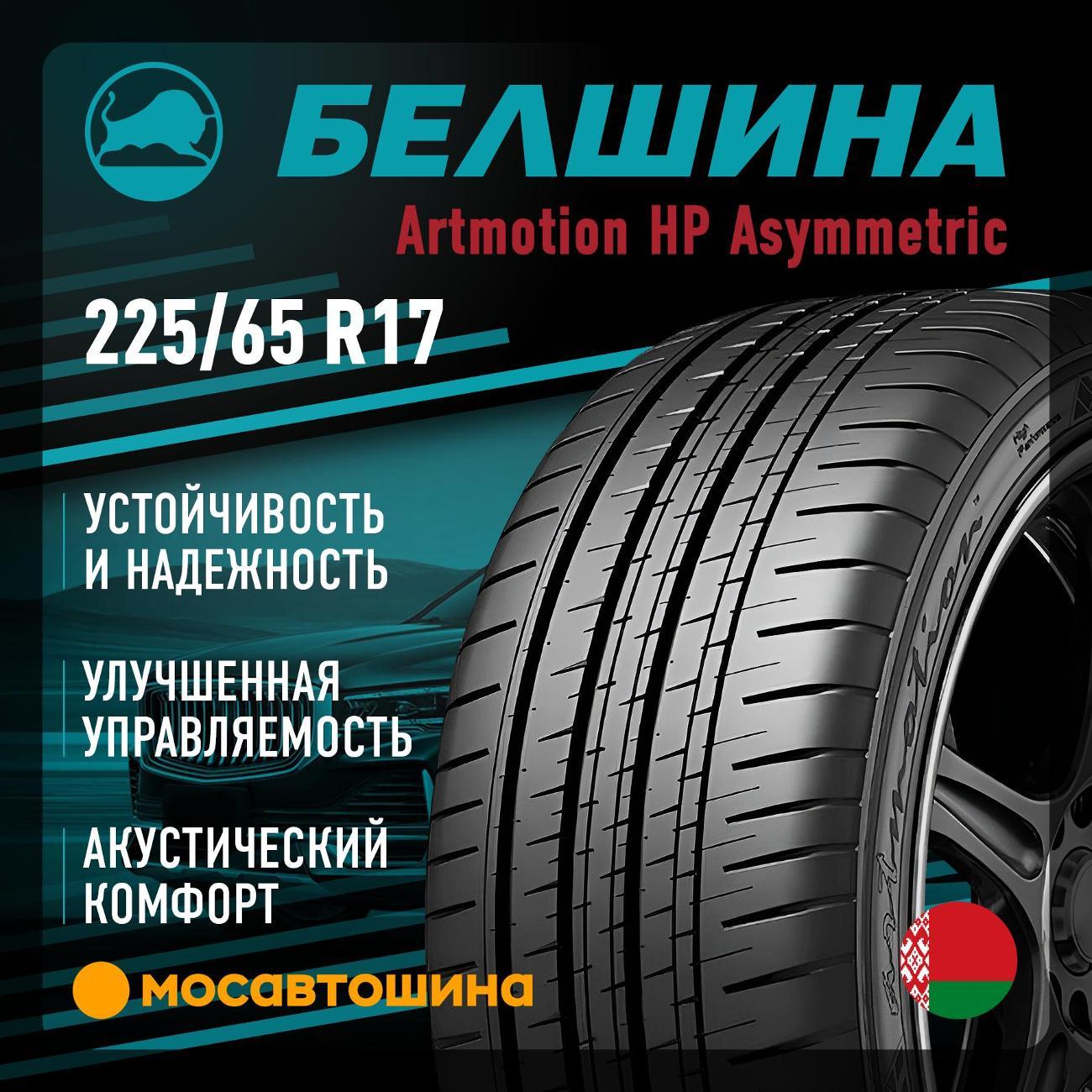 Шина автомобильная Белшина Artmotion HP Asymmetric (Бел-509) 225/65 R17 102H