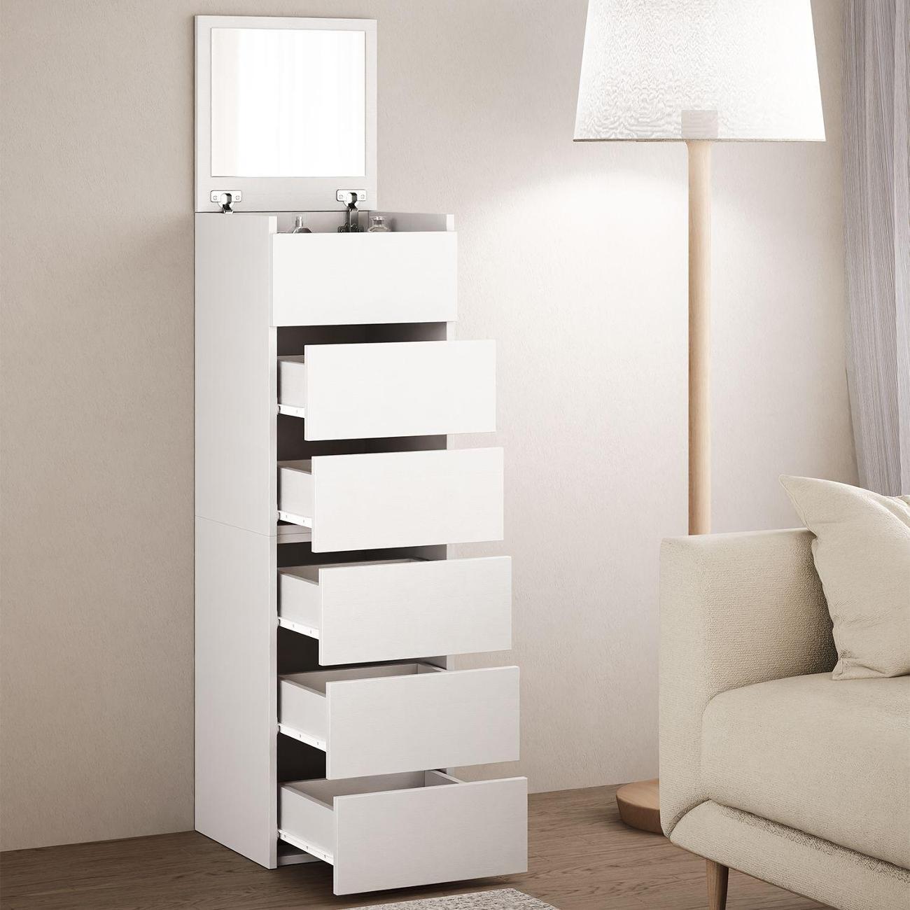 Комод MFMaster Витто-792 белый