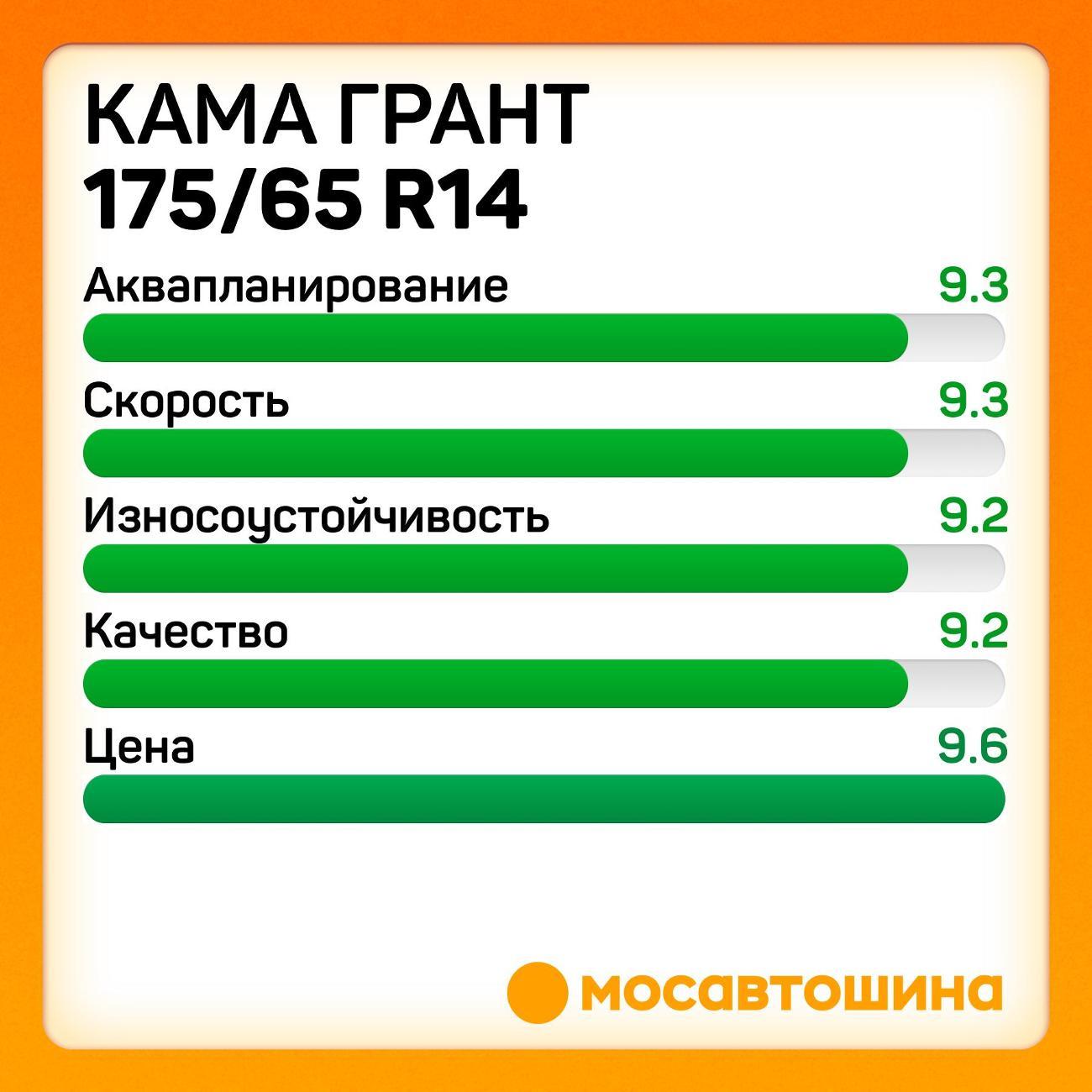 Шина автомобильная Кама Грант (НК-241) 175/65 R14 82H