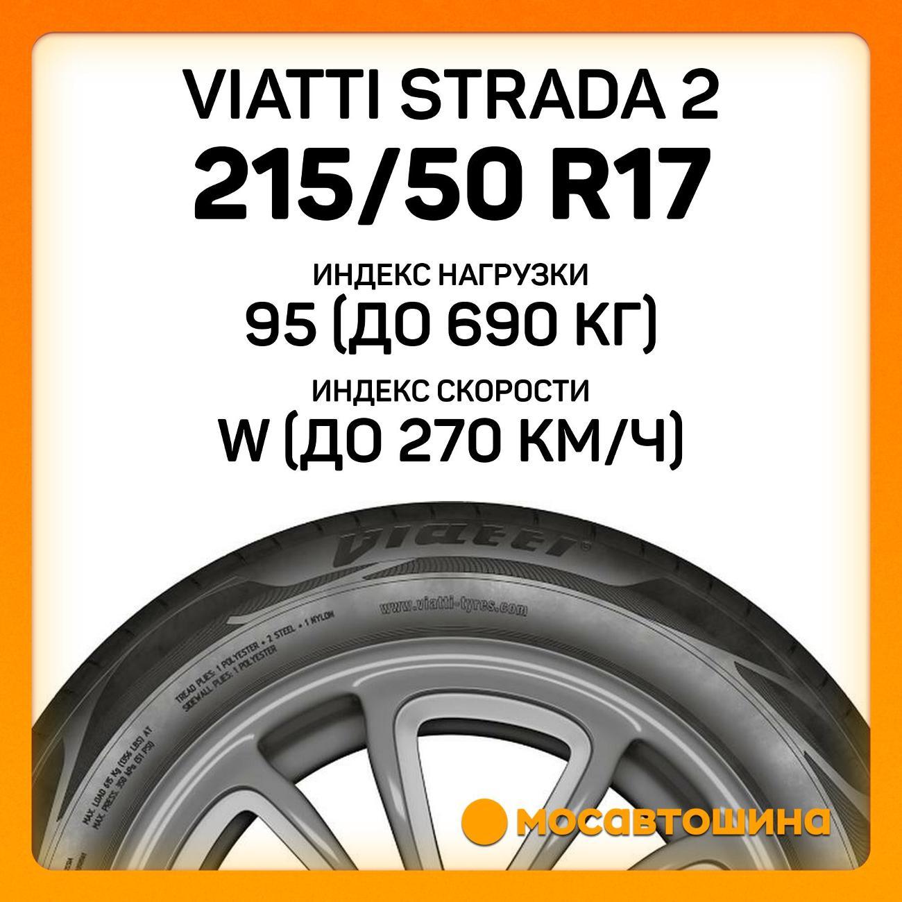 Шина автомобильная Viatti Strada 2