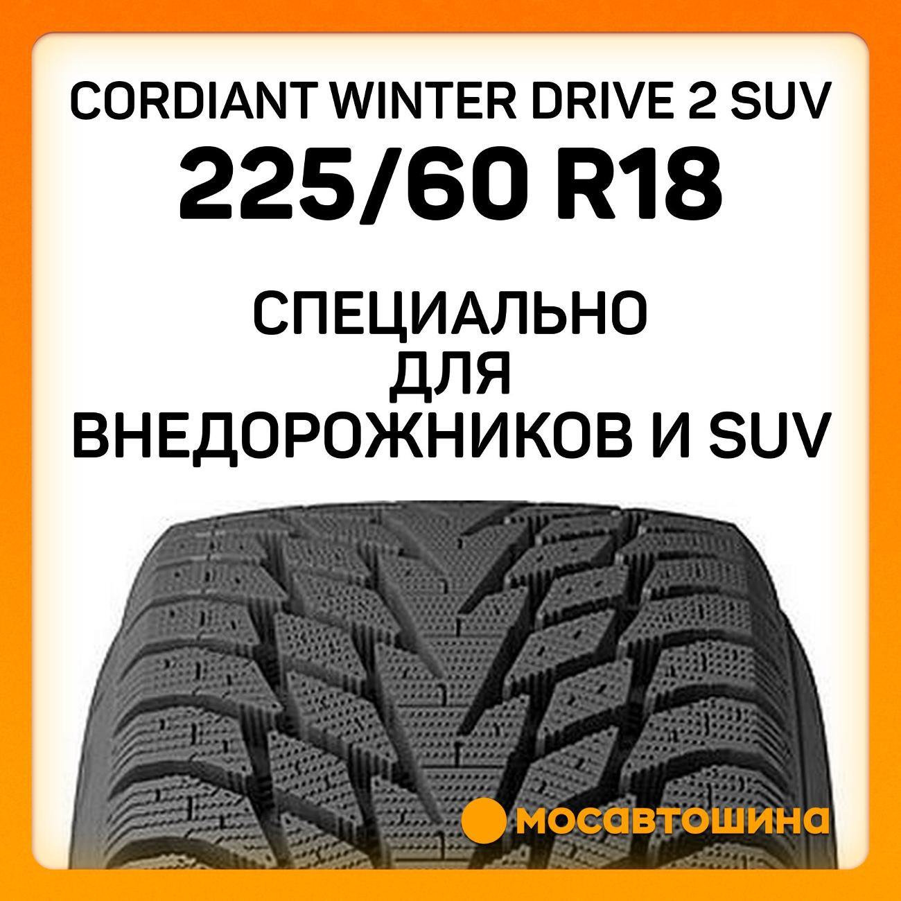 Шина автомобильная Cordiant Winter Drive 2 SUV