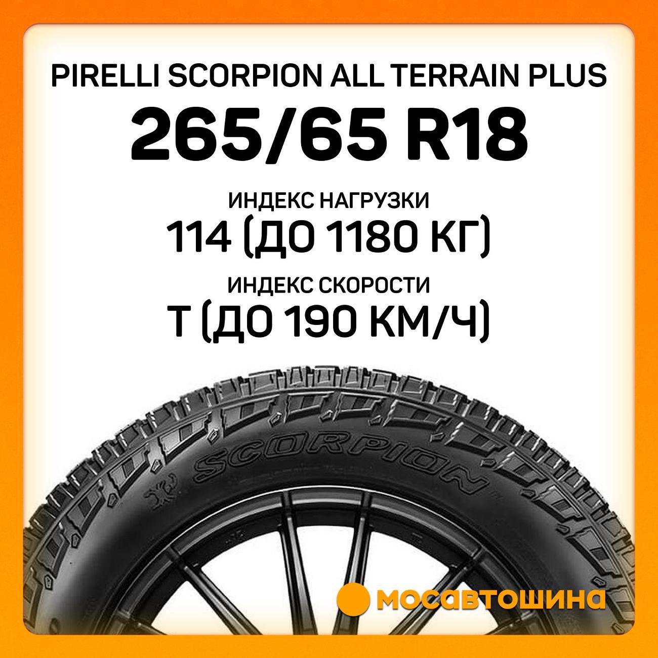 Шина автомобильная Pirelli Scorpion All Terrain Plus