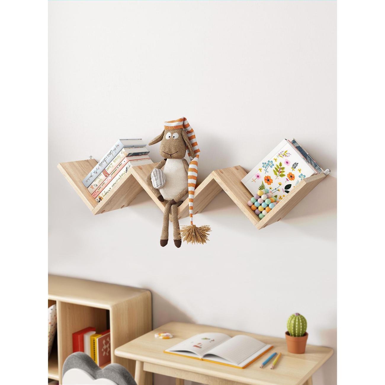 Полка книжная Брин "Тахмина" Дуб