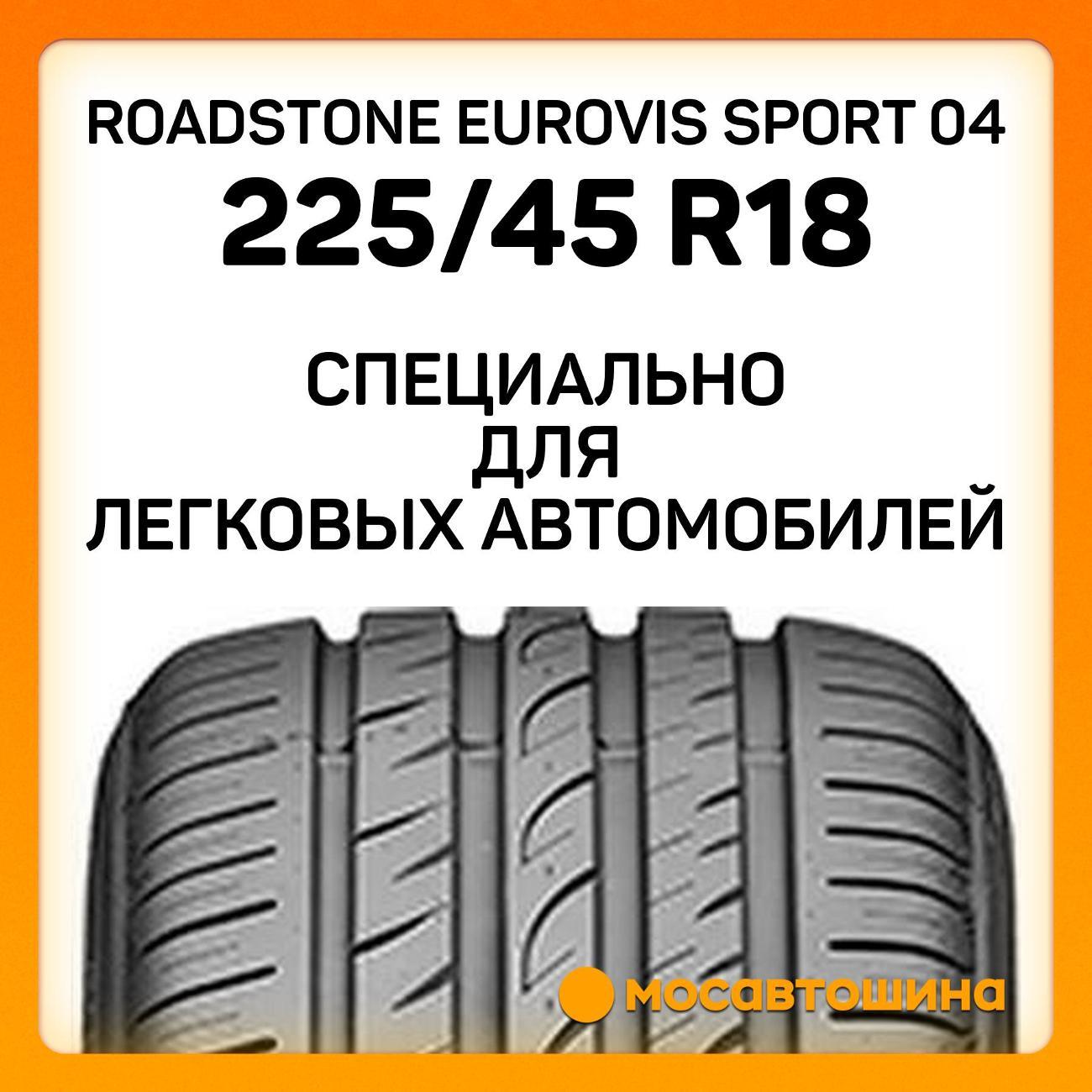 Шина автомобильная Roadstone Eurovis Sport 04
