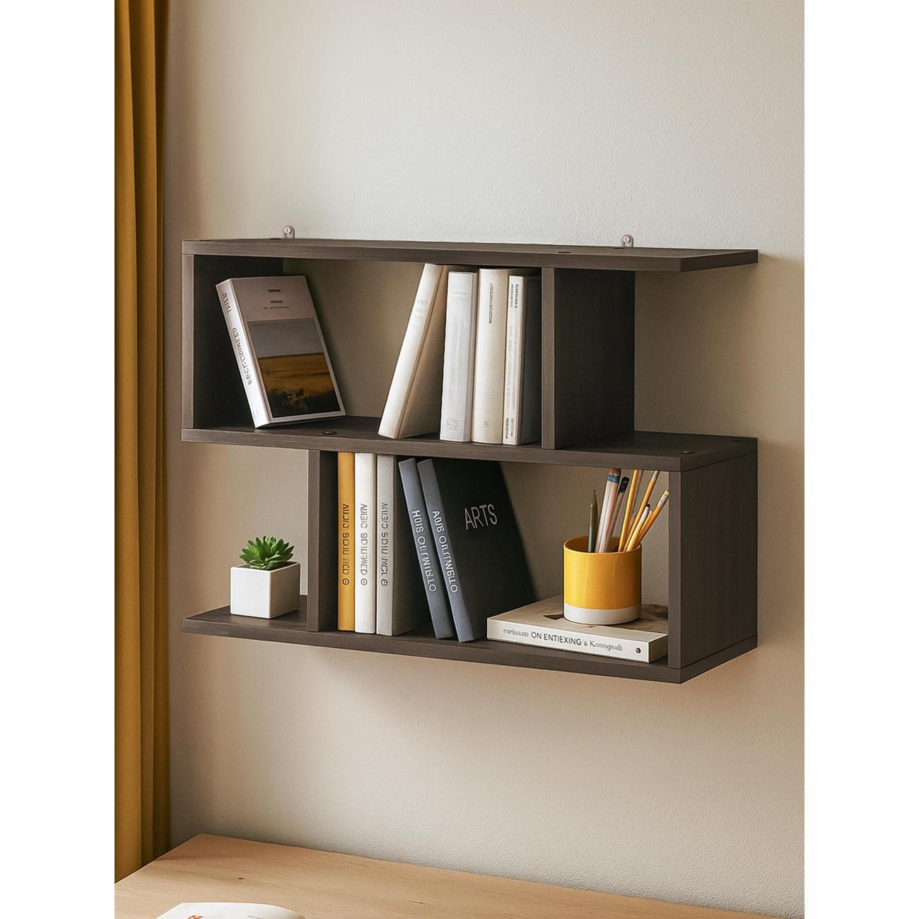 Полка книжная Брин "Прямая" Венге