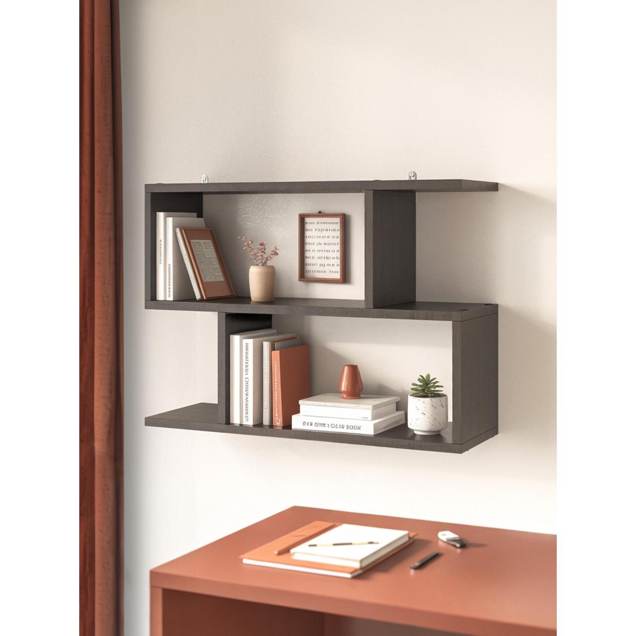 Полка книжная Брин "Прямая" Венге