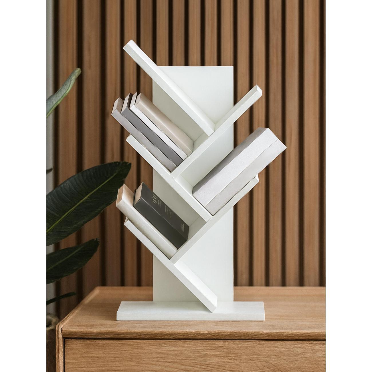 Стеллаж Брин Агния 4 белый