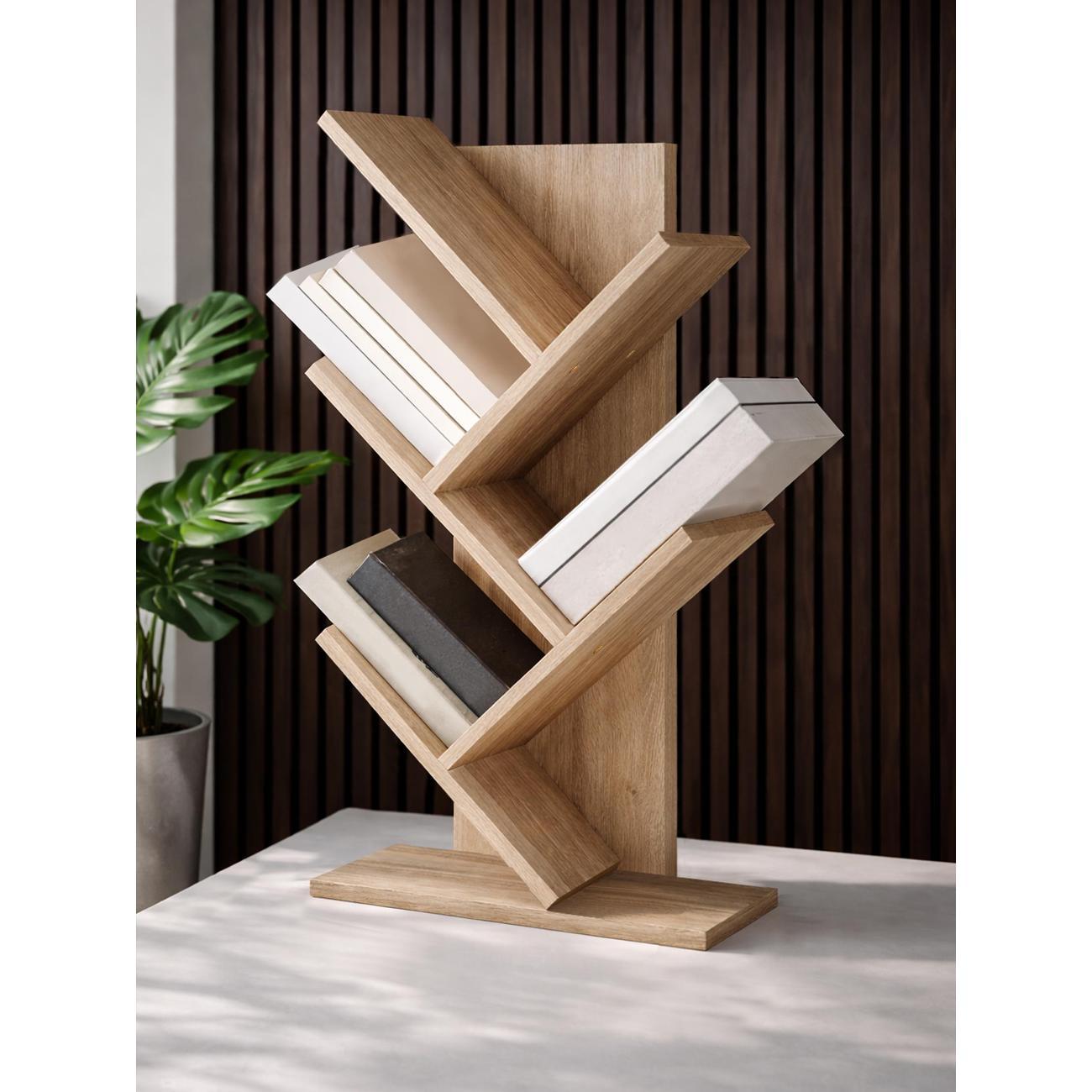 Стеллаж Брин Агния 4 дуб сонома