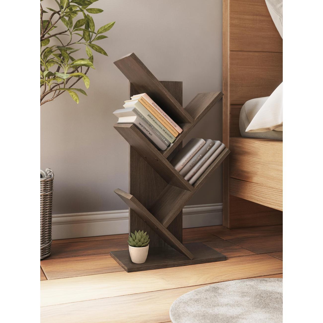 Стеллаж Брин Агния 4 венге