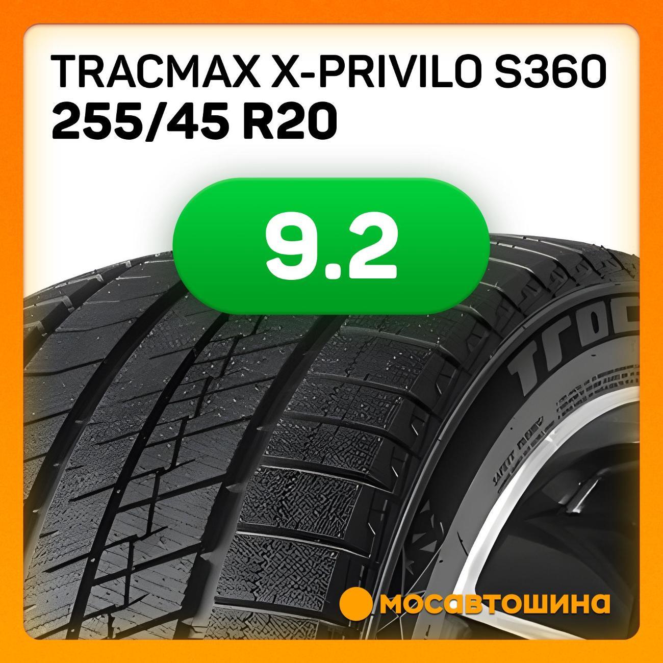 Шина автомобильная Tracmax X-Privilo S360 255/45 R20 105T XL