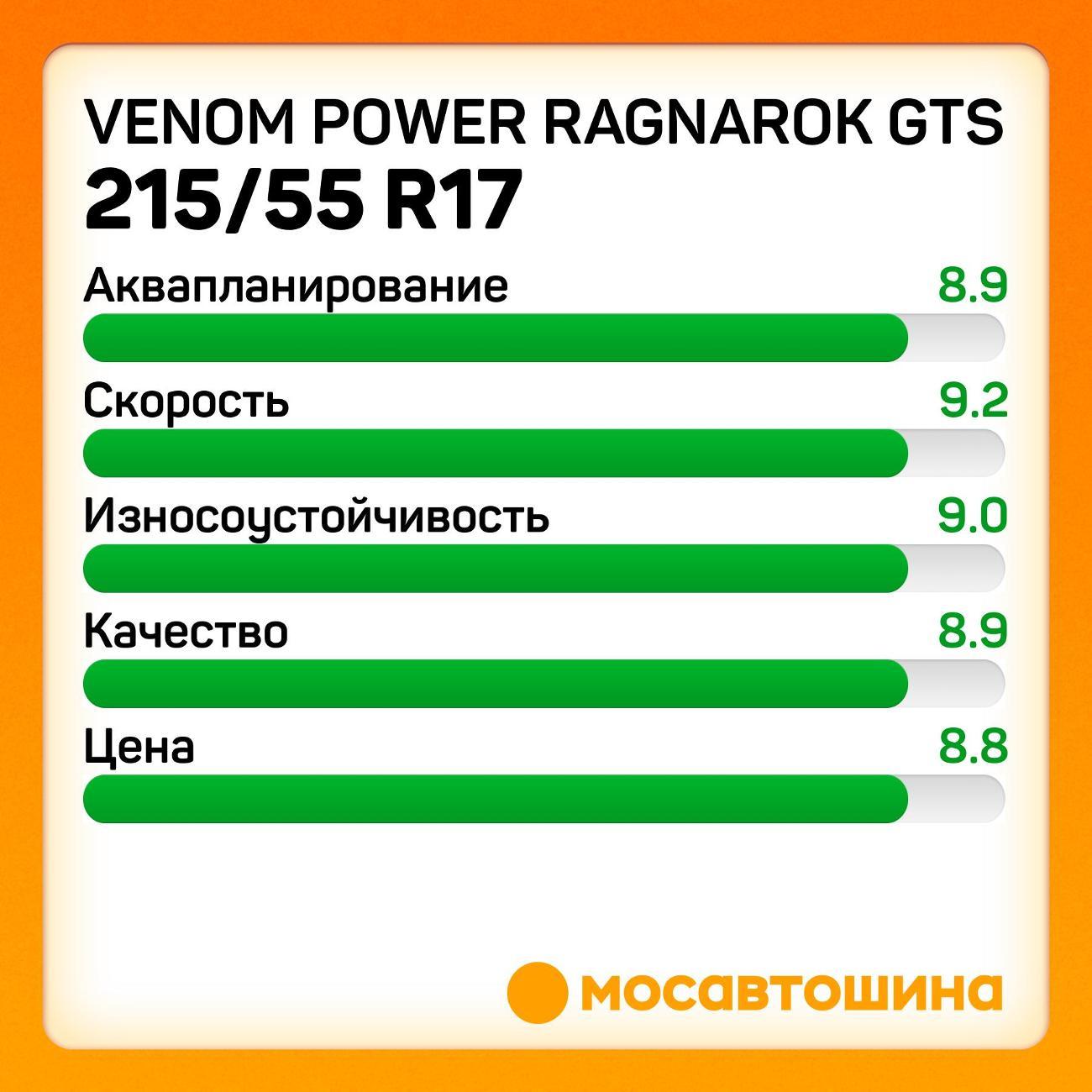 Шина автомобильная Venom Power Ragnarok GTS