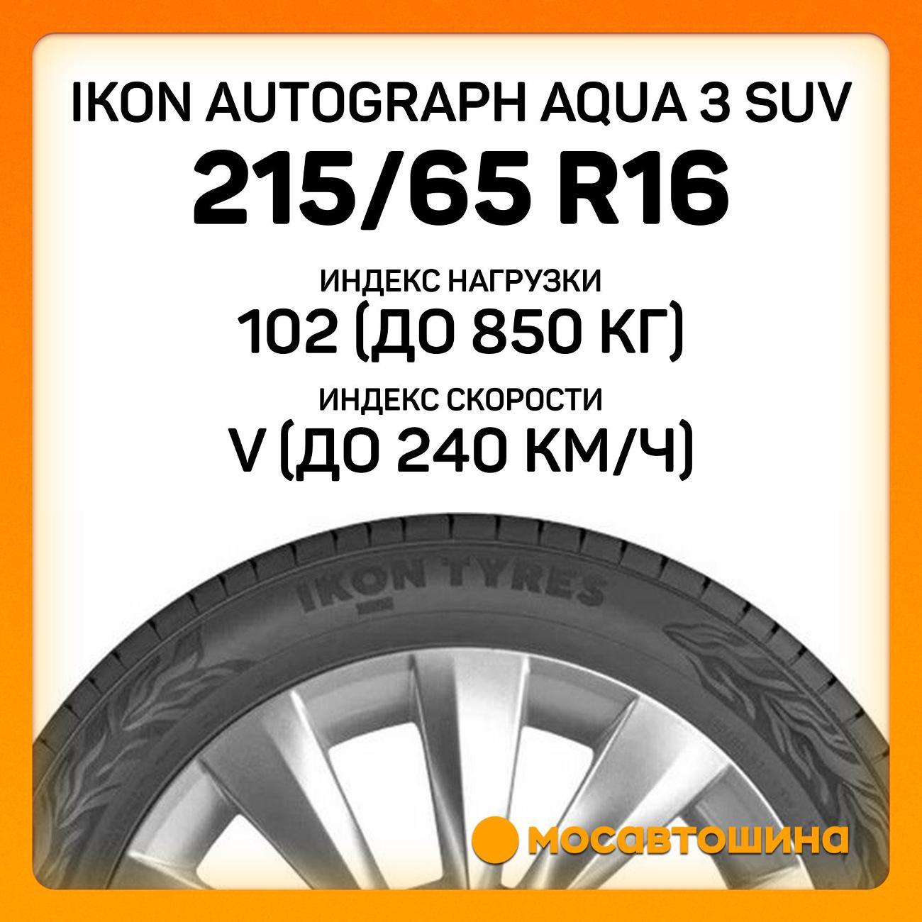Шина автомобильная Ikon Autograph Aqua 3 SUV