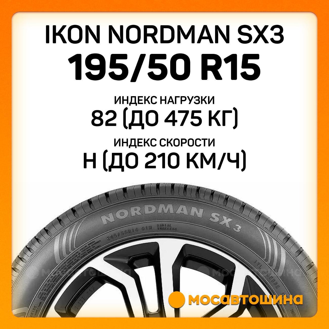 Шина автомобильная Ikon Nordman SX3