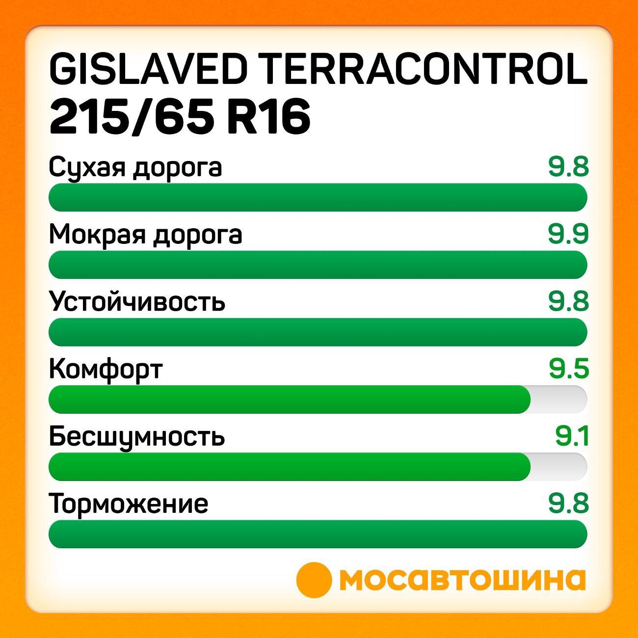 Шина автомобильная Gislaved Terracontrol