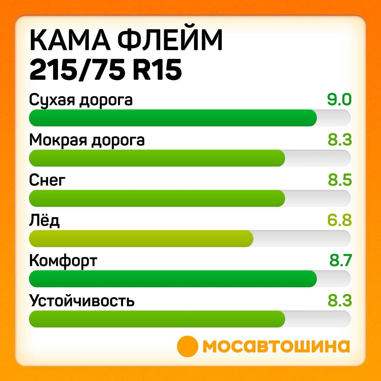 Шина автомобильная Кама Флейм