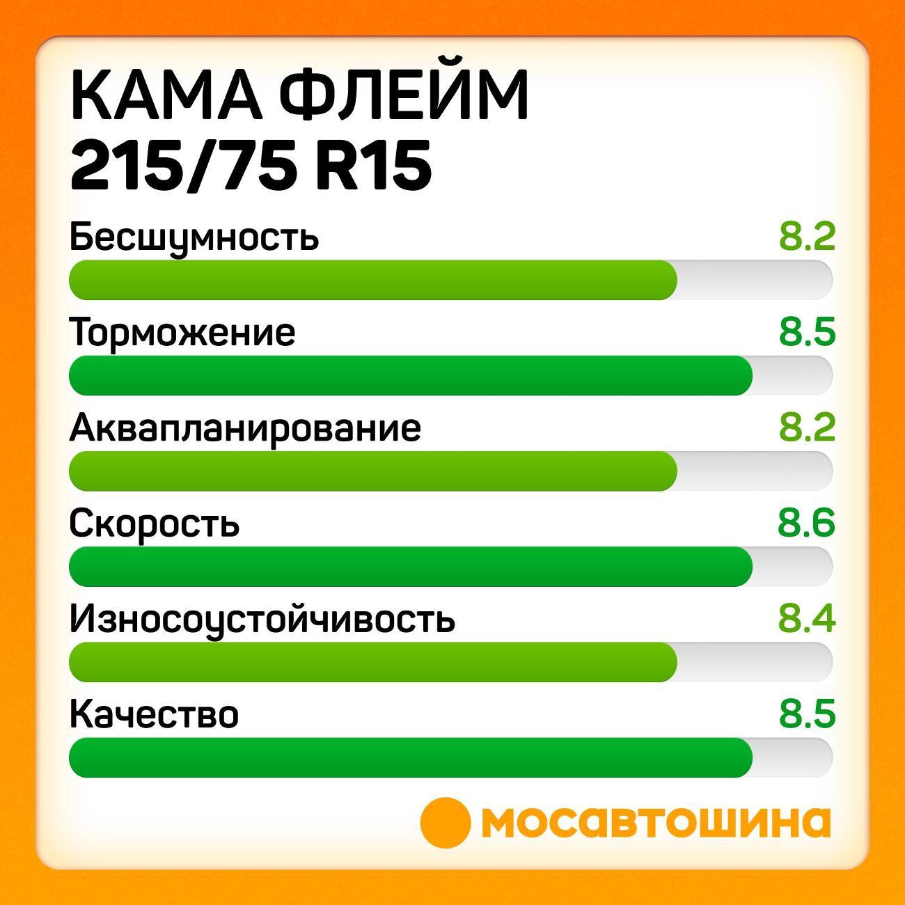 Шина автомобильная Кама Флейм