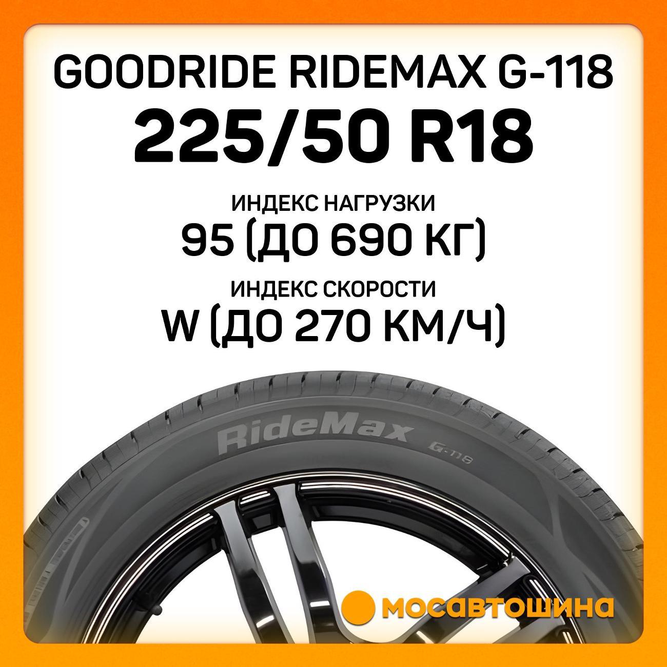 Шина автомобильная Goodride Ridemax G-118 225/50 R18 95W