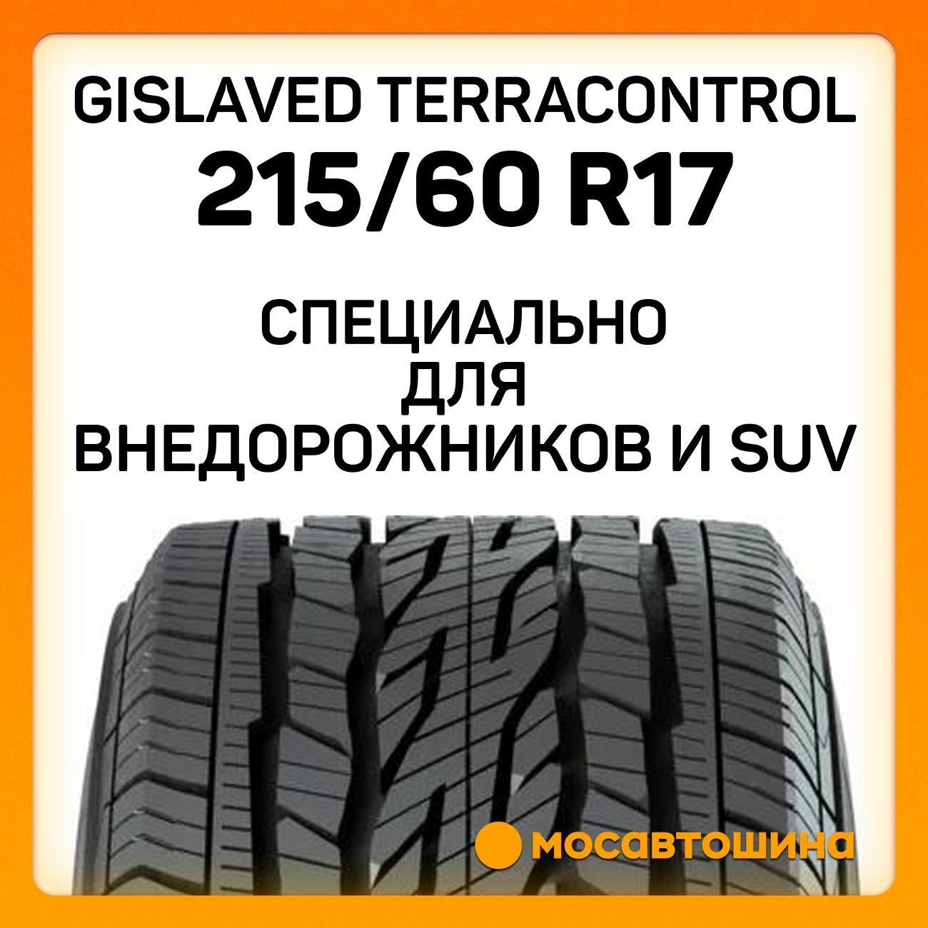 Шина автомобильная Gislaved Terracontrol 215/60 R17 96H