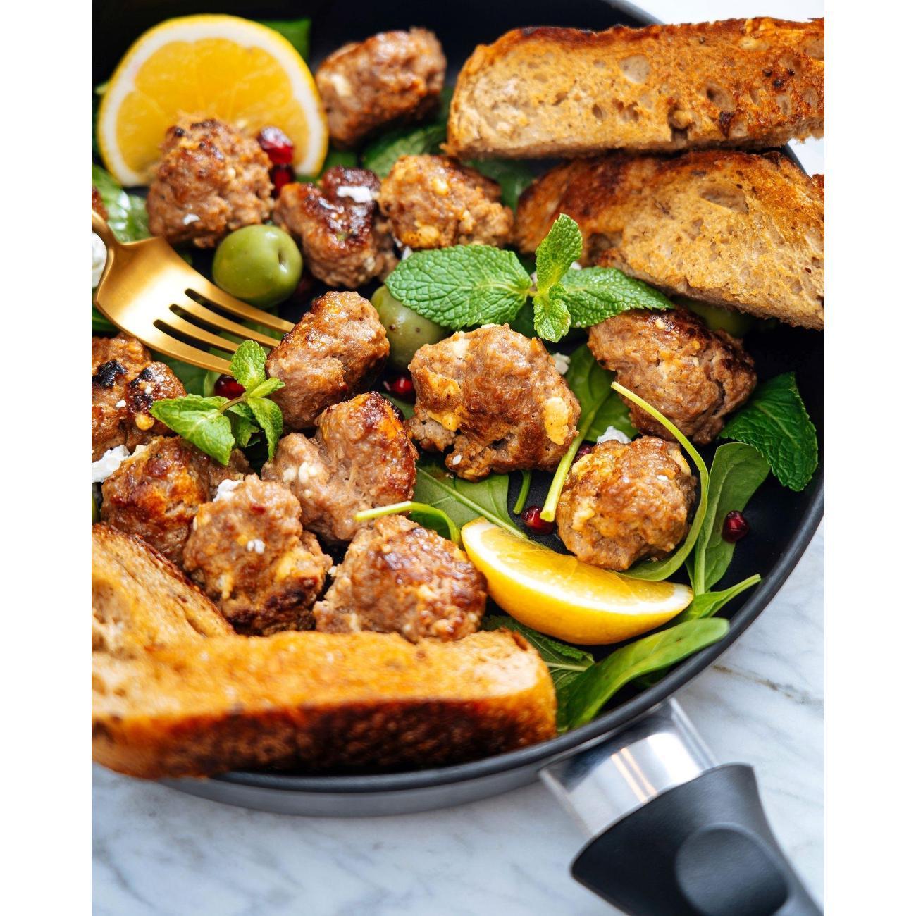 Сковорода Нева Металл Посуда антипригарная литая 24 см