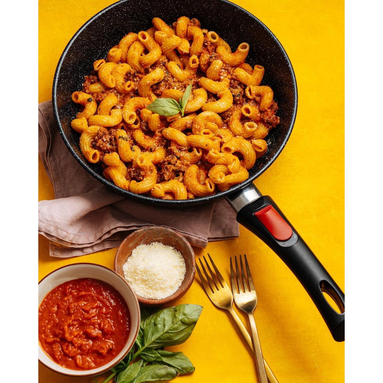 Сковорода Нева Металл Посуда 28 см со съемной ручкой Индукция Гранит