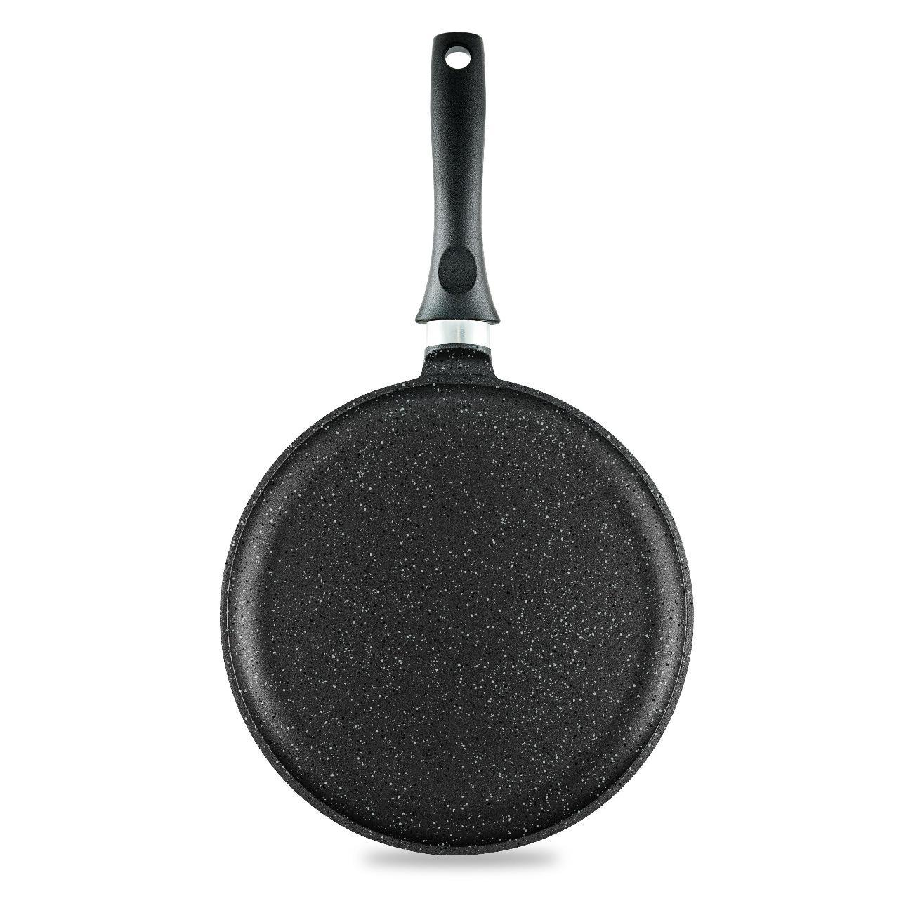Сковорода Нева Металл Посуда блинная 24 см, литая Индукция Гранит