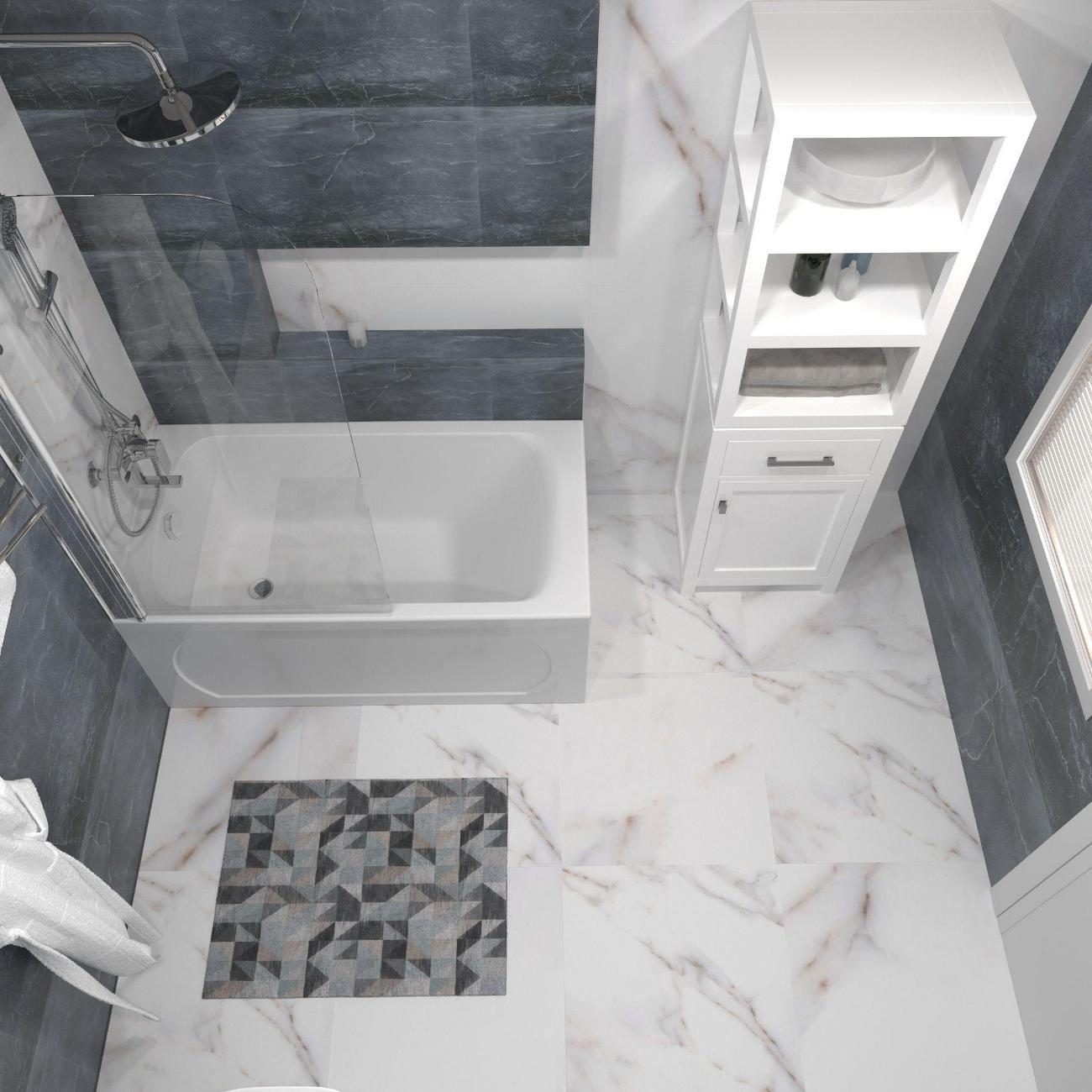 Ванна ARAGUT Акриловая Кама 130х70