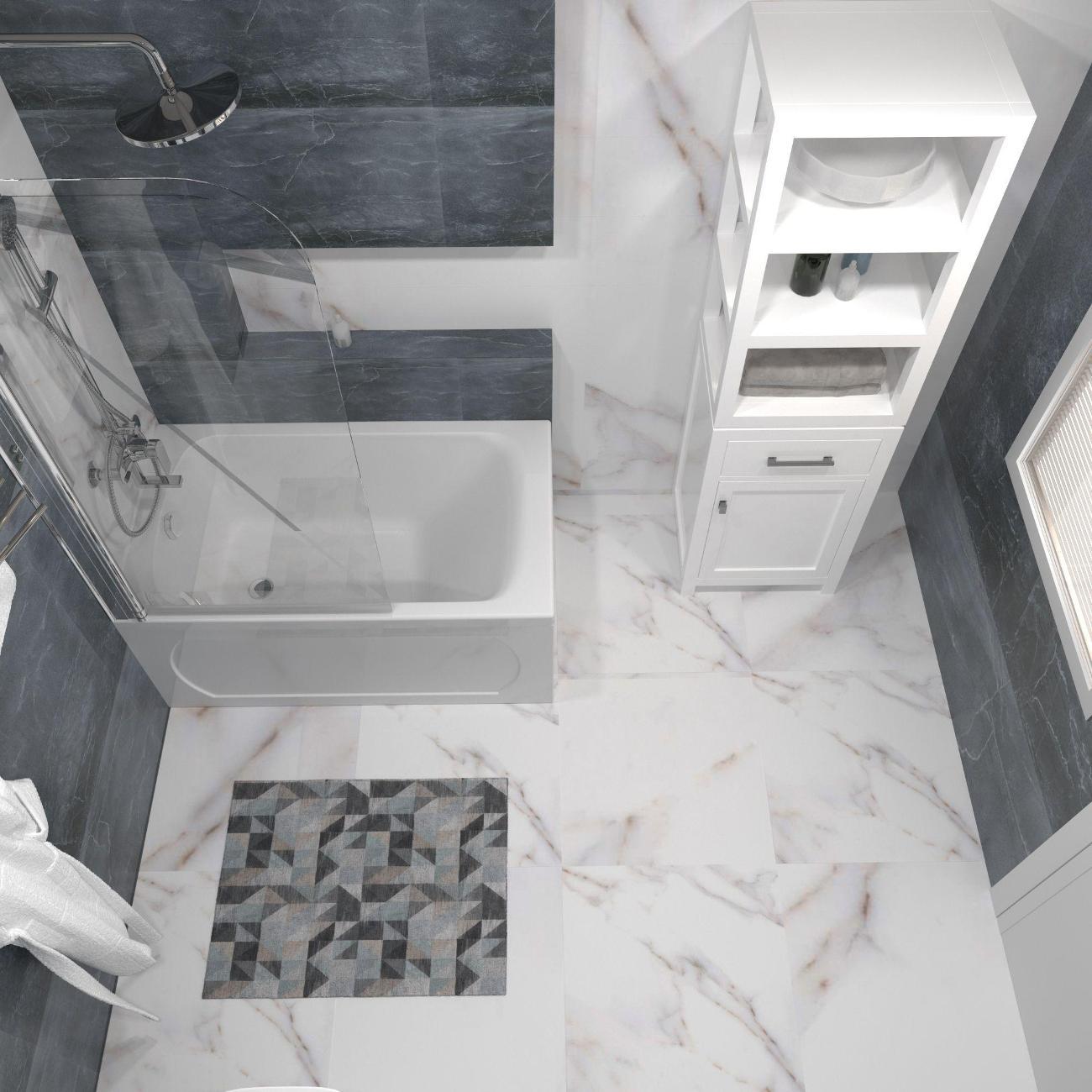 Ванна ARAGUT Акриловая Кама 120х70