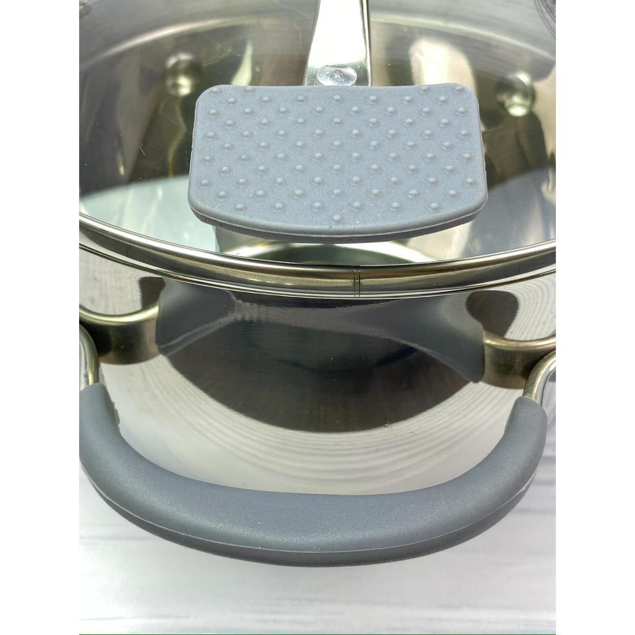 Кастрюля Мерали с крышкой-дуршлаг, 2.8 л