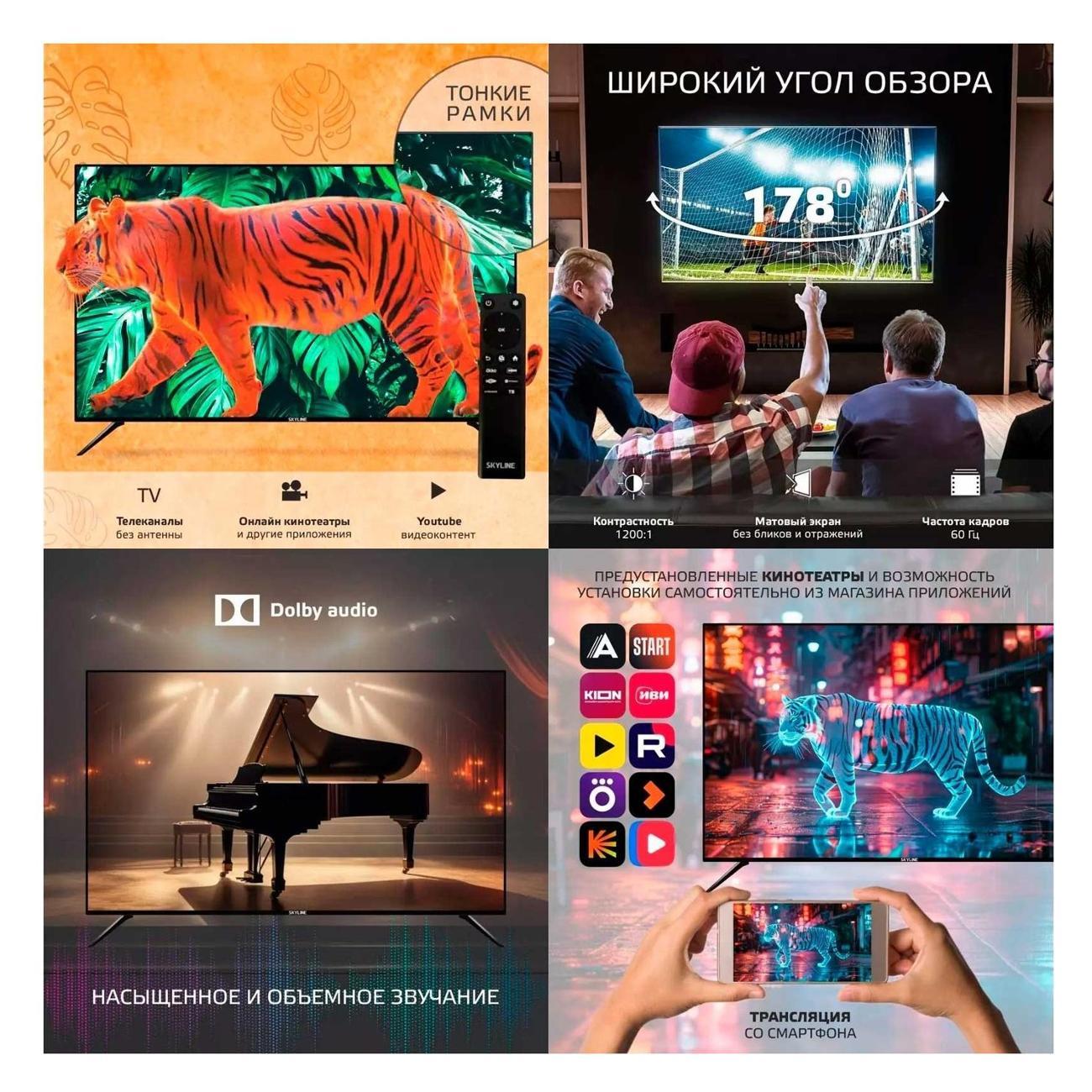 Телевизор Skyline 43LST6385