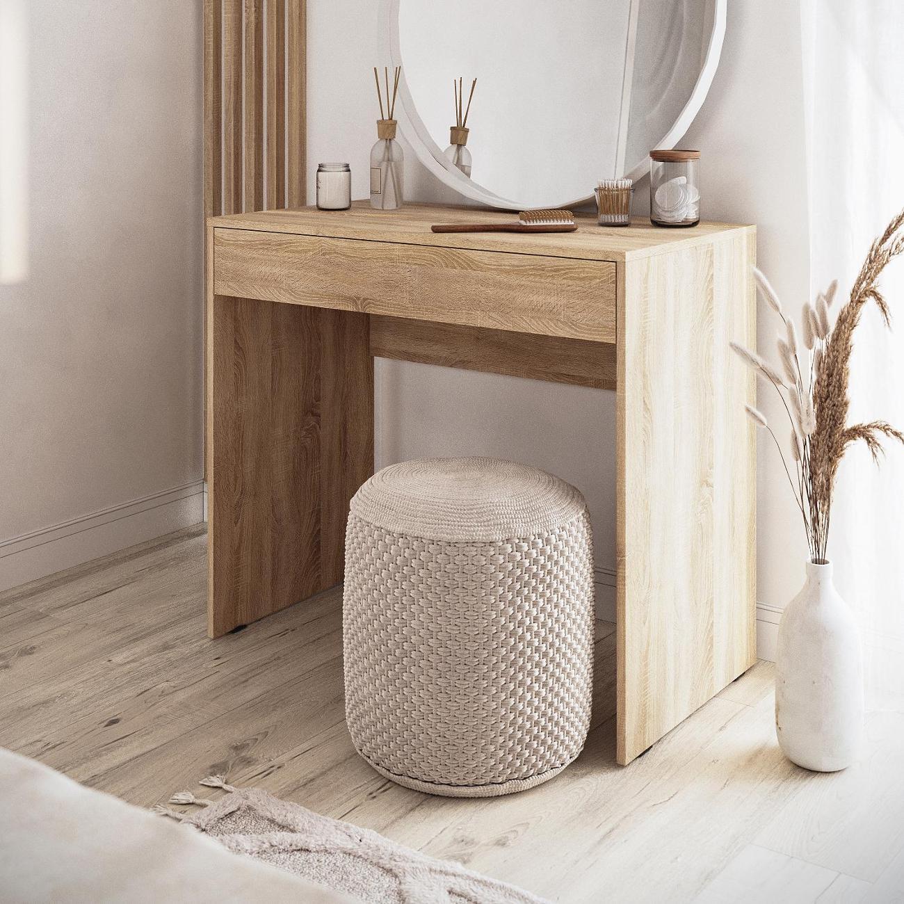 Столик туалетный Брин #Лорелея# Дуб сонома фото